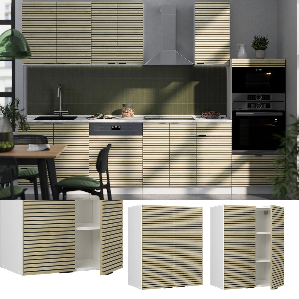 Vicco Pensile da cucina Pannello in quercia 60 cm