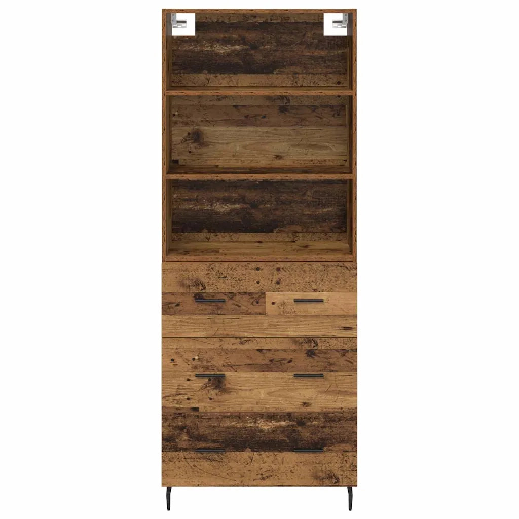 Credenza con cassetto 2 pcs Legno vecchio Legno multistrato 3415618