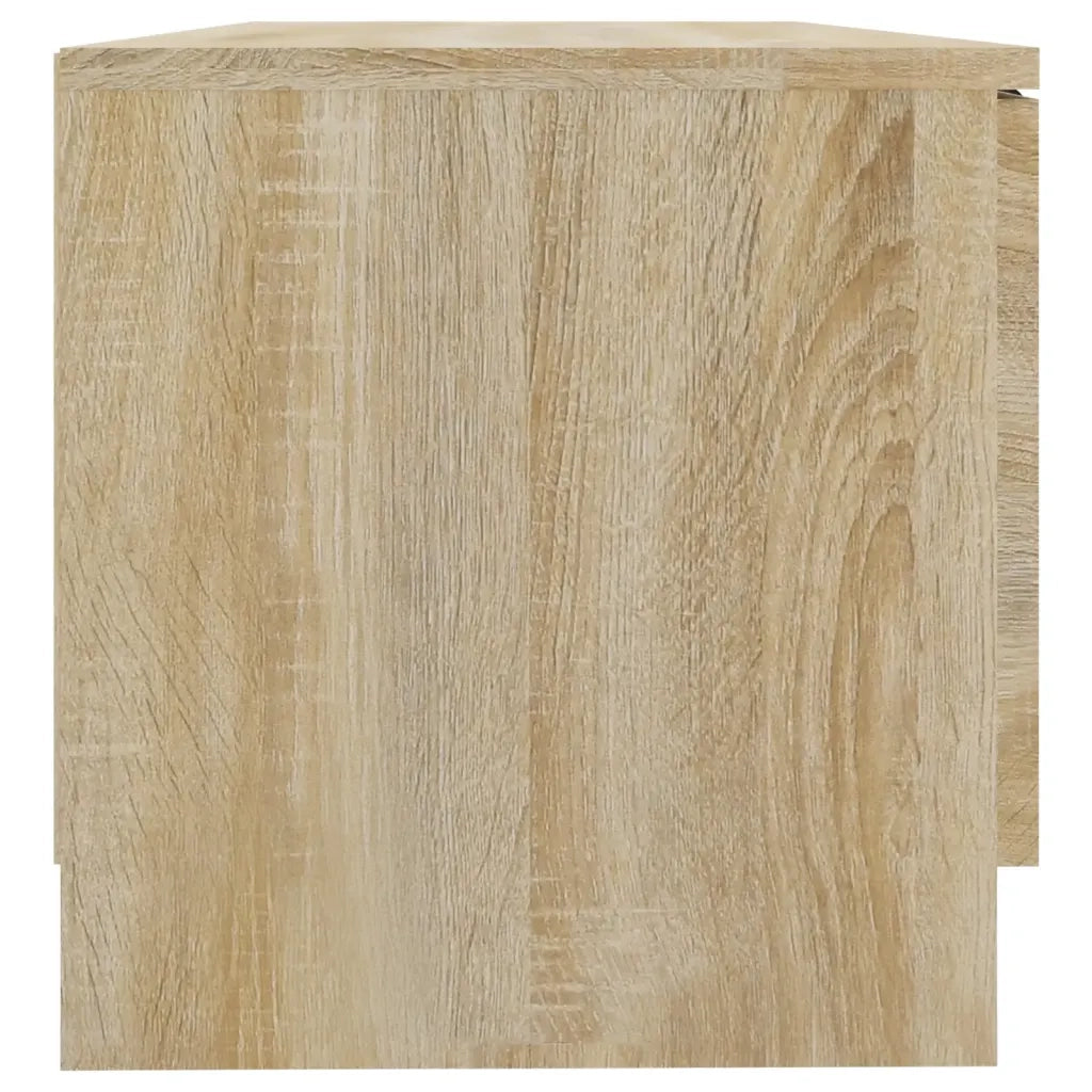Mobile Porta TV Rovere Sonoma 80x35x36,5cm in Legno Multistrato 811472
