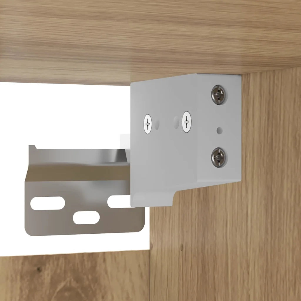 Armadi da Muro 2 pz rovere artigianale 69,5 x 34 x 90 cm CFW5073789