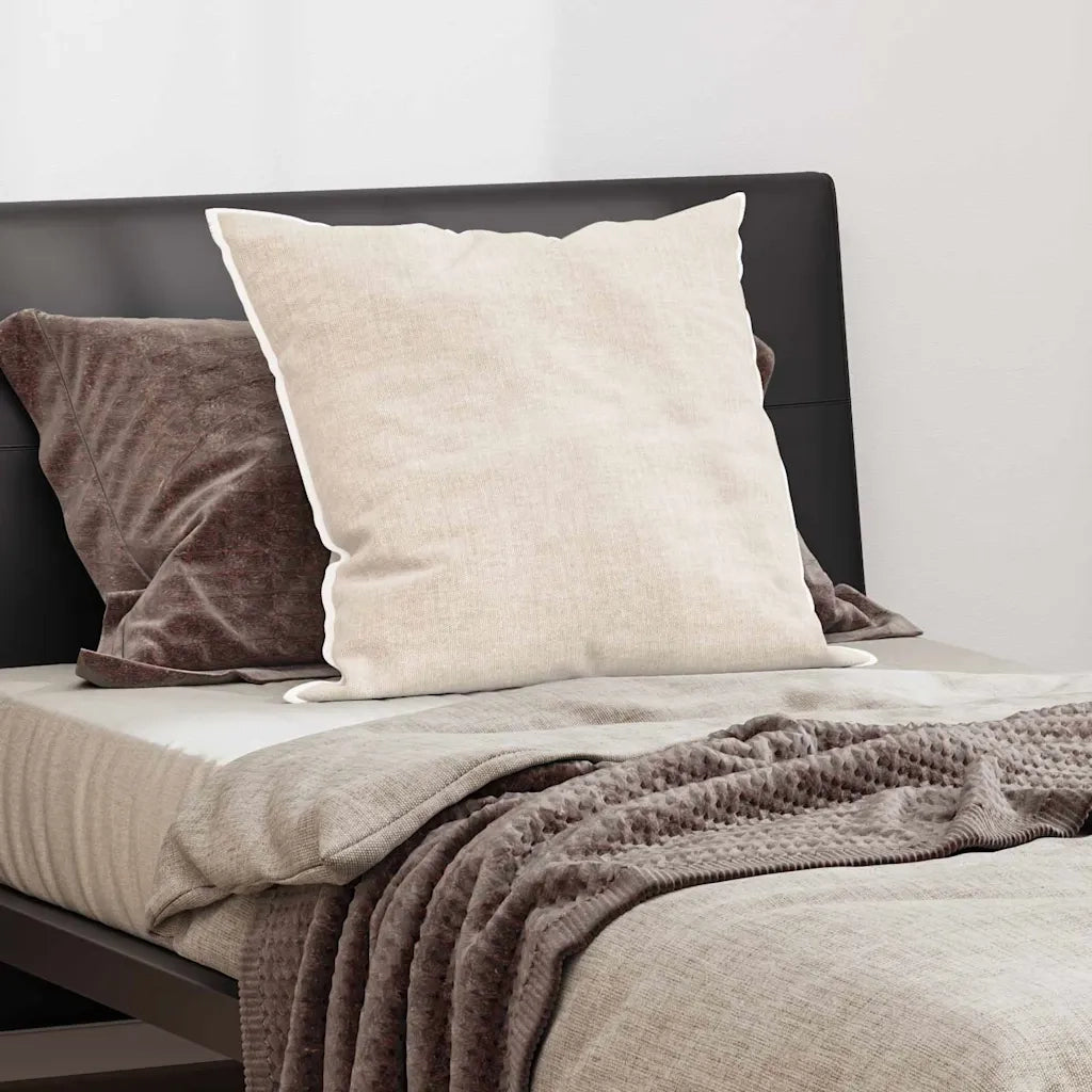 Cuscino con cuscino Bianco 60 x 70 cm Cotone CFW5186468