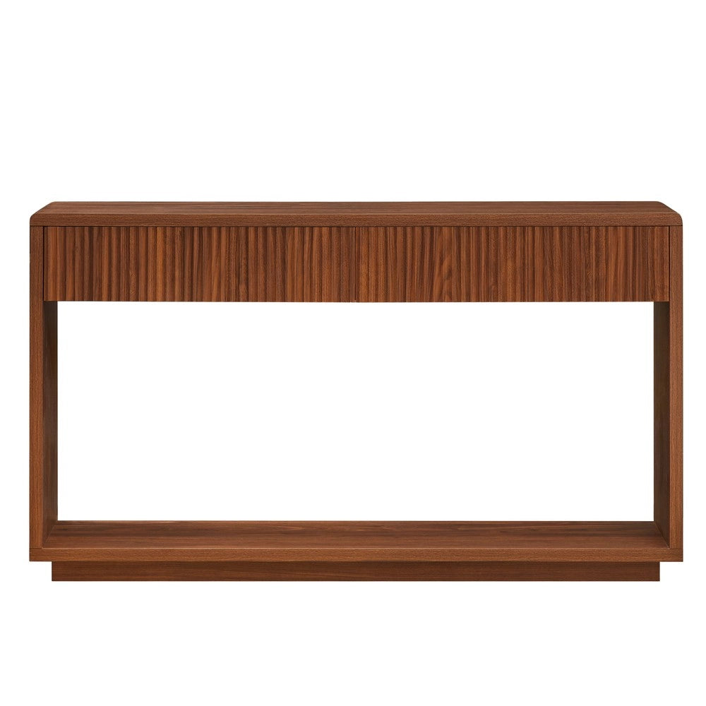 Consolle per ingresso ¨C Minimal ¨C Rovere 150cm con cassetti e ripiano