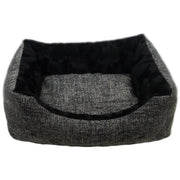 Cuccia per cane con cuscino confortevole royal billypet cm 60x70 made in italy
