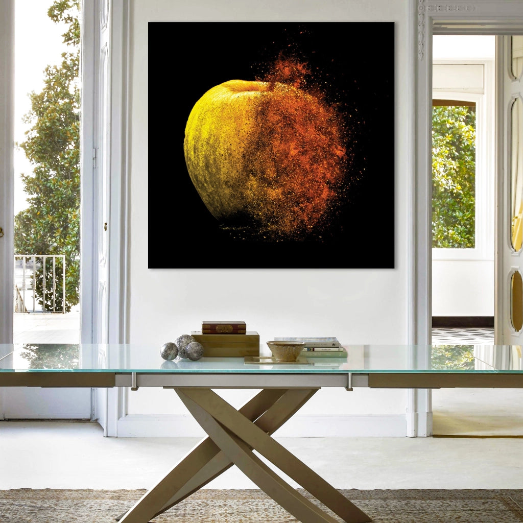 ABSTRACT 1104 - Quadro Canvas su telaio in legno Misura: 80x80 cm