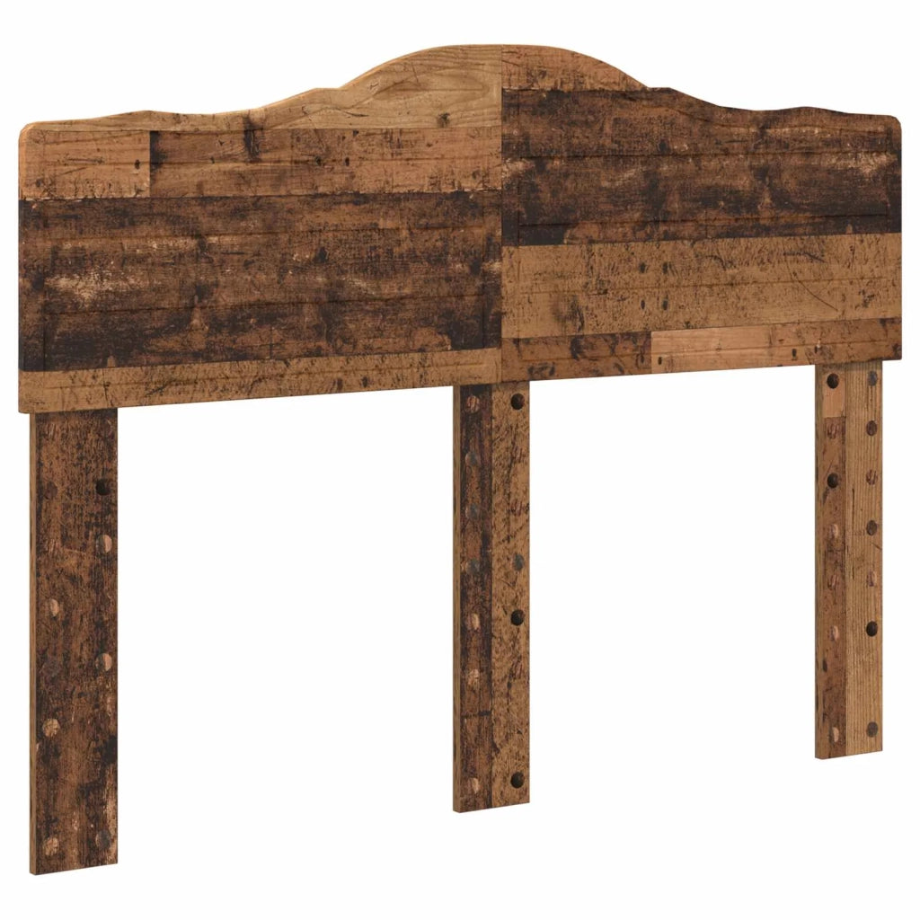 Struttura del letto-Giroletto Legno vecchio 135 x 190 cm Pino massello 791832