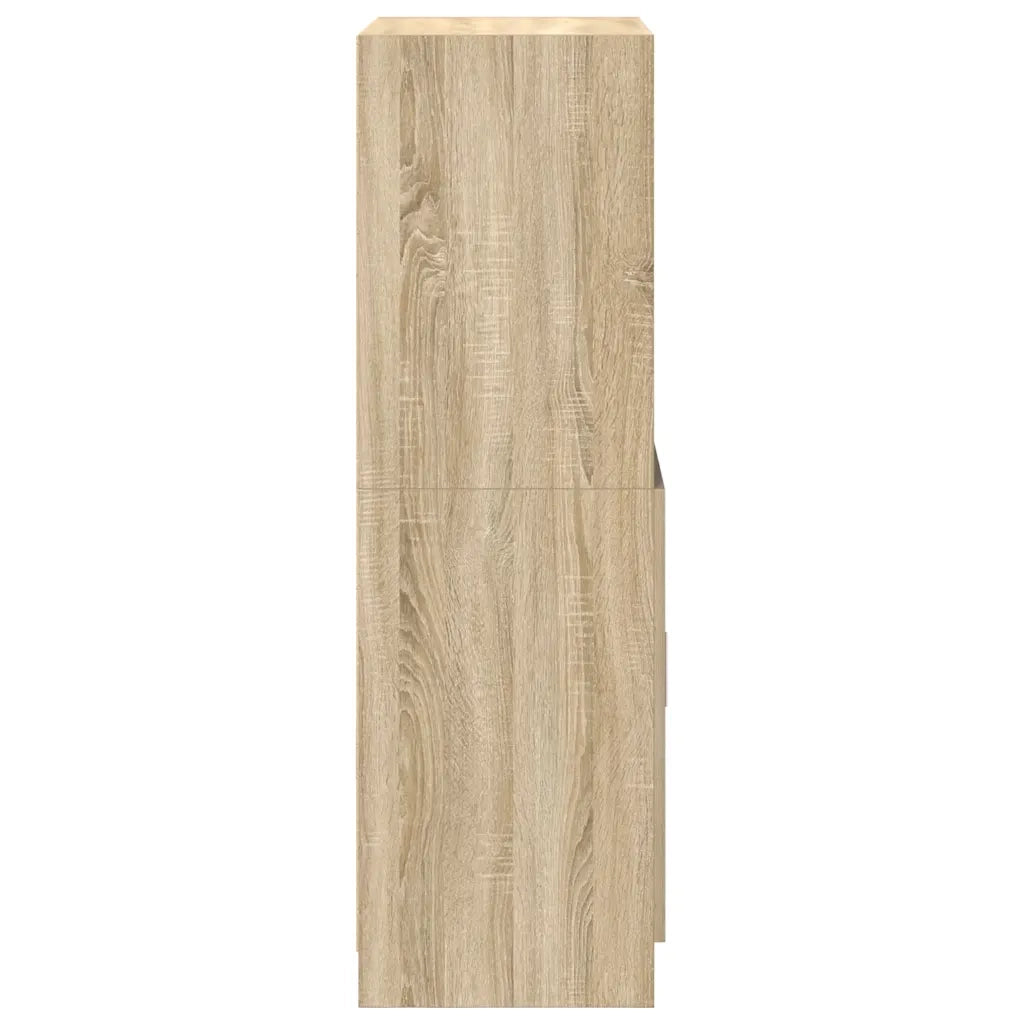 Mobile da Cucina Rovere Sonoma 57x41,5x131,5 cm in Truciolato