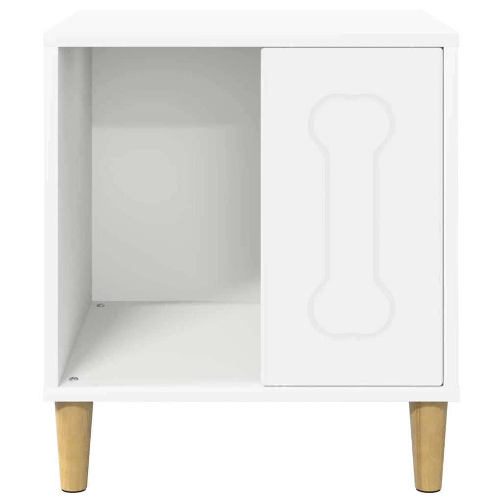 Cuccia per cani Bianco 44 x 42 x 49 cm Legno multistrato CFW8092030