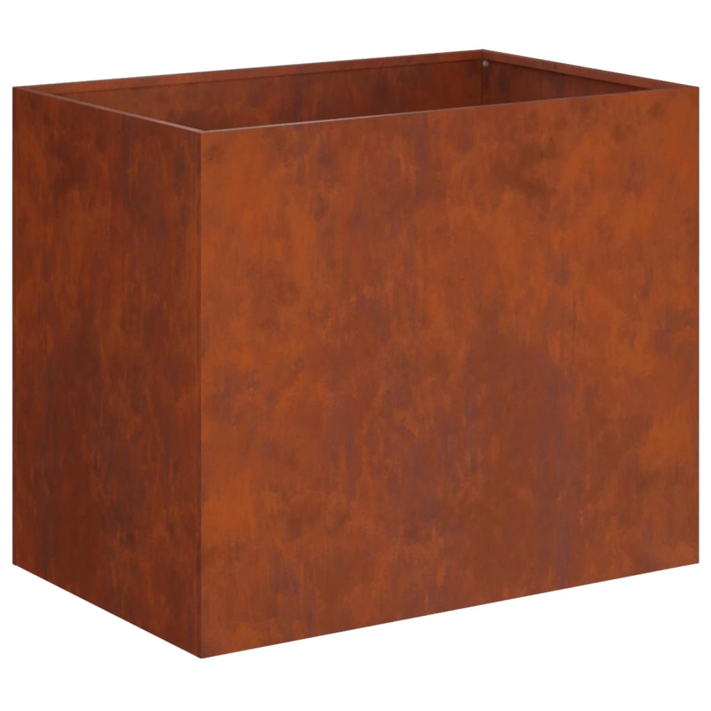 Vaso da giardino Ruggine 50 x 40 x 50 cm Acciaio Corten 8005664