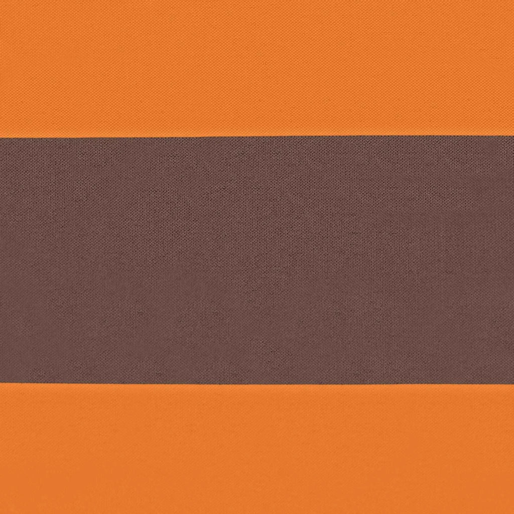 Schermo da balcone | Paravento da Balcone Arancione e Marrone 100 x 700 cm