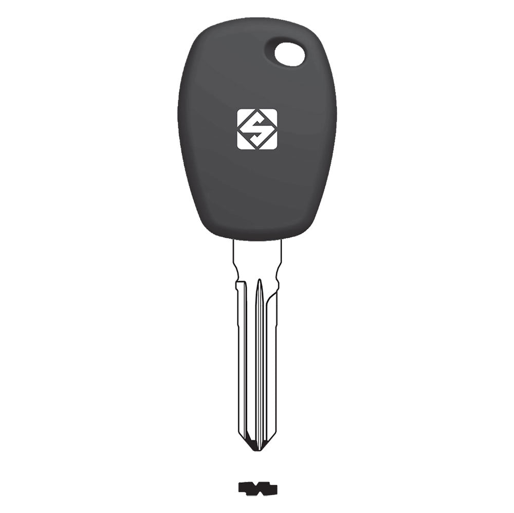 CHIAVI TRANSPONDER ACCIAIO HU116TE- 5 pezzi  - SILCA
