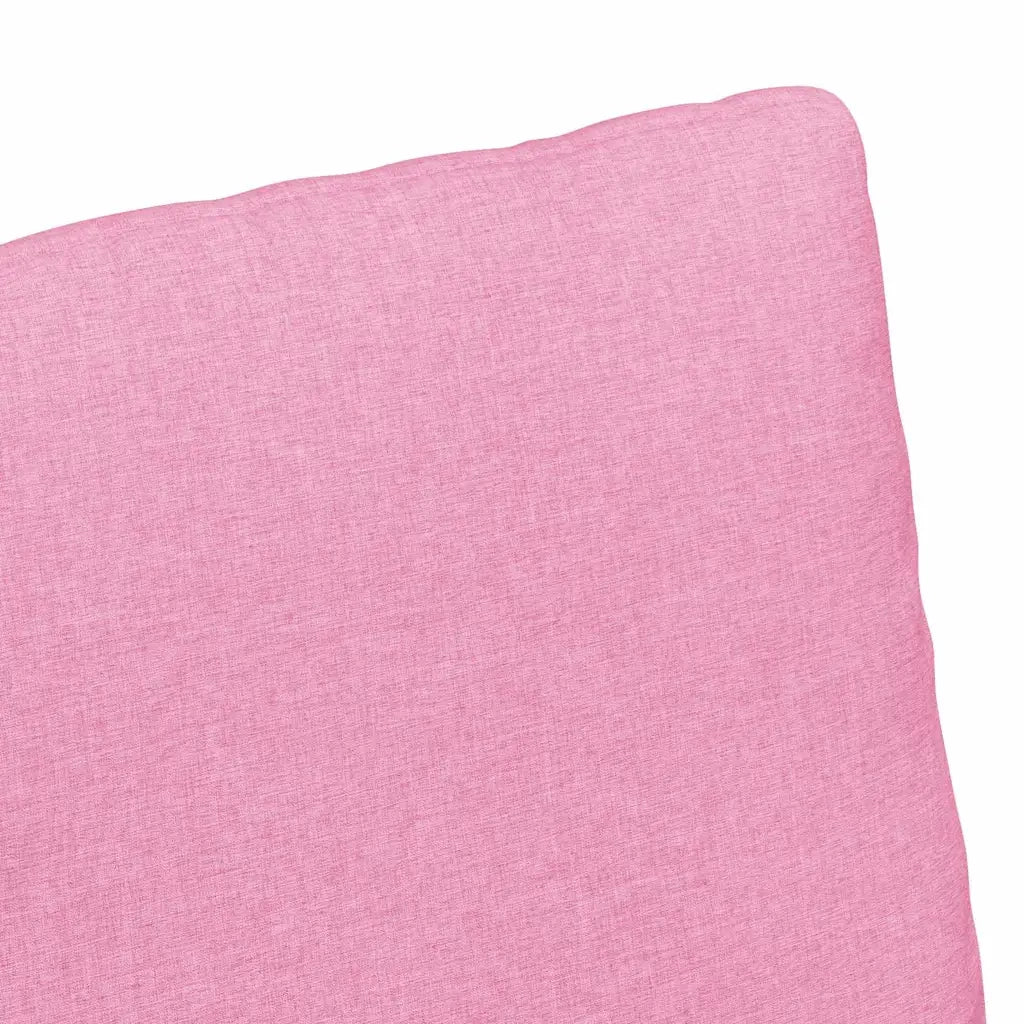 Sedie da pranzo 2 pcs Rosa 57 x 67 x 98 cm Tessuto 42017925
