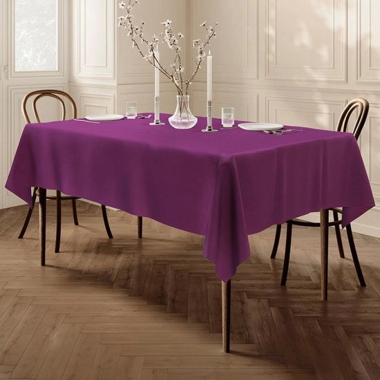 Tessuto rettangolare 140 x 200 cm - facile da mantenere - diverse colori