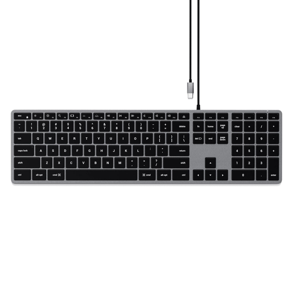 Tastiera slim usb-c w3 - space gray - ita x apple - ST-UCSW3M-I