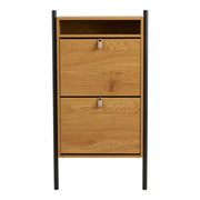 Scarpiera Barco, Marrone, Metallo, 26x62x118 cm