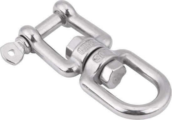Beugel Robusto in acciaio inossidabile 304 (6 mm) - beugel rotativa con anello rotativo.