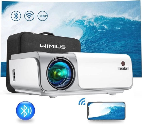 Proiettore Full HD 1080P con Supporto 4K e Connessione WiFi 5G