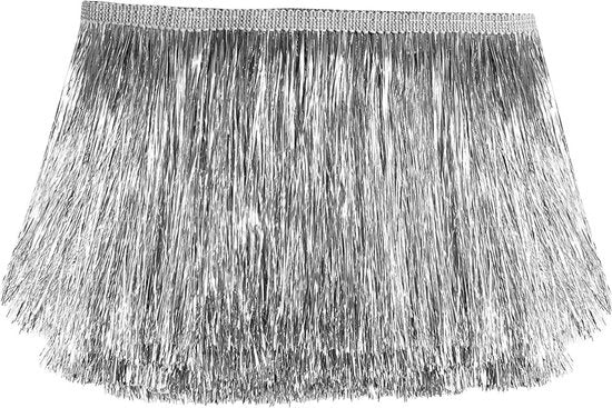 Franze decorative metalliche per DIY decorazione di abiti e lingerie - 91 metri - set di franze per abiti, lingerie e decorazione di tessuti - set di franze metalliche per abiti da sera e lingerie