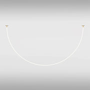 Lampadario A Sospensione Moderno Tau Alluminio Oro Luce Led 40W