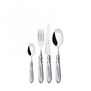 ALADDIN Ghiera Cromata, Posate Set 24 Pz, Scatola Compact, Casa