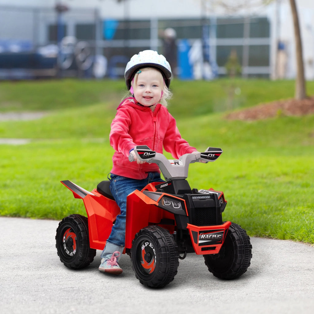 Quad elettrico per bambini ¨C Minimal ¨C Rosso 70x41.5x48.5 cm