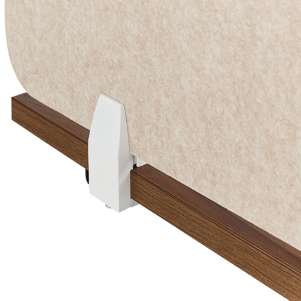 Pannello Divisorio Beige Fonoassorbente 80 x 50 cm in Plastica PET