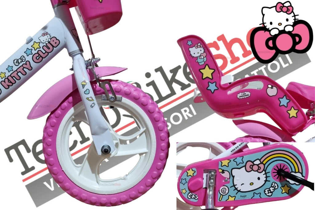 Bicicletta Bambina Dino Bikes Hello Kitty 2 12"