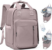 Borsa a vuoto per viaggiatore, zaino a vuoto per donna con sistema di compressione per viaggi, borsa a vuoto per viaggi con pompa impermeabile per uomo