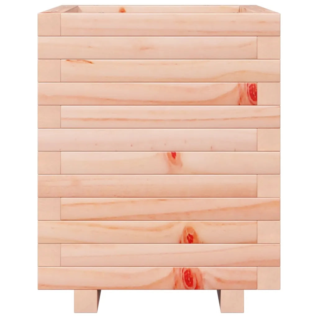 Fioriera da Giardino-Vaso da Esterno 40x40x49,5 cm in Legno Massello di Douglas