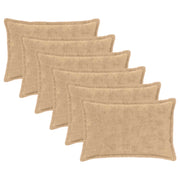 Federa 6 pcs HOUTEN Crema 30 x 50 cm 916316