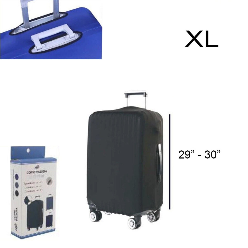 COPRI VALIGIA TROLLEY BAGAGLIO ELASTICIZZATO COPERTURA PROTEZIONE TAGLIA XL