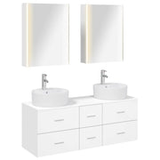 Set di mobili per il bagno 5 pcs Bianco 3406927