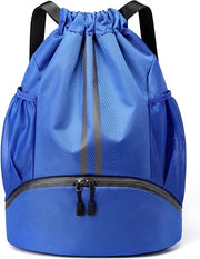 Zak da Sport per Bambini, Ragazzi, Uomini e Donne, con Corda Trattabile, Impermeabile, con Corda Trattabile, Sport da Bag per Bambini, Ragazzi, Uomini e Donne