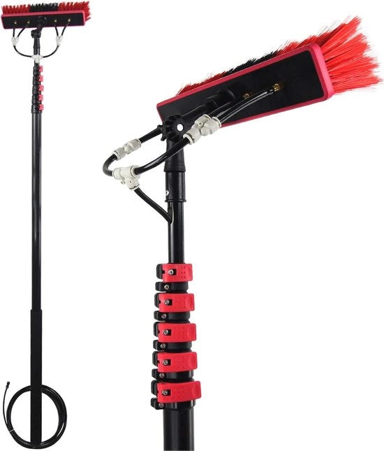 Set di Pulizia a Spicchi Idraulici per Infissi e Pannelli Solari - 18FT