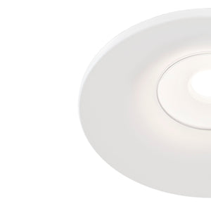 Faretto da incasso Downlight in Alluminio Barret Bianco