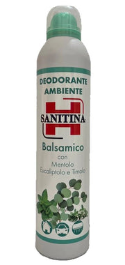 SANITINA DEODORANTE BALSAMICO 300 ML CON MENTOLO EUCALIPTO E TIMO