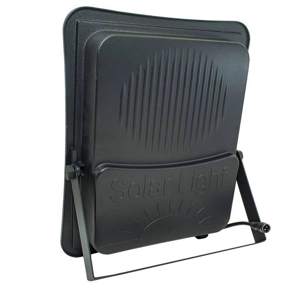 Trade Shop - Faro Con Pannello Solare Ip65 E Sensore Crepuscolare Proiettore 50 100 200 300w -  200 Watt