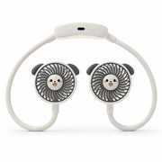 VENTILATORE COLLO SENZA PALE PORTATILE RICARICABILE SPORT 3 VELOCITÀ AS-07113