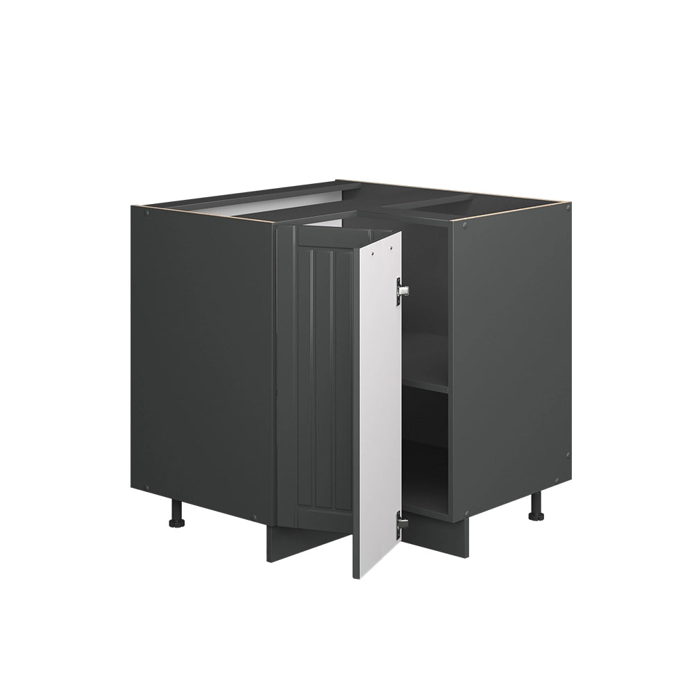 Vicco Mobile ad angolo cucina Grigio scuro 80.5 cm , PL Marmo
