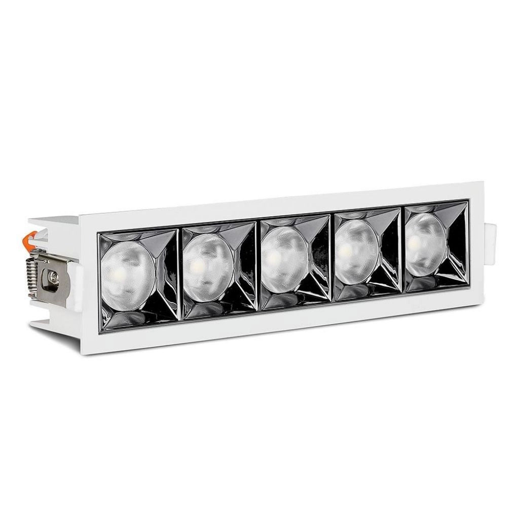 Faro faretto da incasso a LED - Samsung Chip 20w SMD Riflettore 12'd 5700k