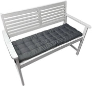 Cuscino di supporto 120x40x4 cm - Impermeabile - Soffice e confortevole - Per interni/esterni - Design moderno - 27 punti di cucitura - Cuscino di seduta