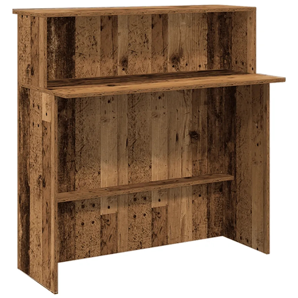 Banco Reception Legno Antico 180x50x103,5 cm Legno Multistrato 3324212