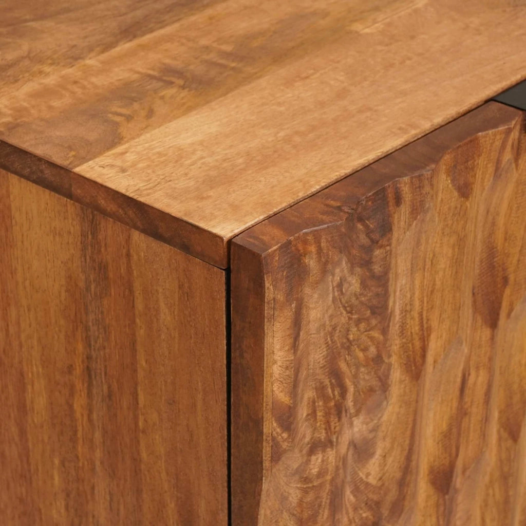 Credenza con porta Finitura Marrone Acacia 60 x 33 x 75 cm 4017926