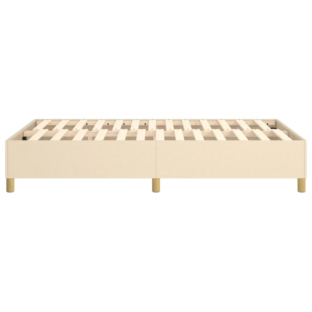 Struttura Letto a Rete a Molle Crema 120x200 cm Tessuto 3120950