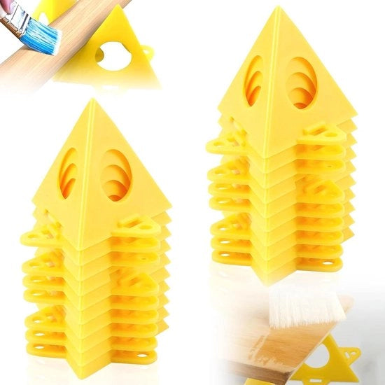 Kit di riferimento colore per tela - 20 pezzi - riferimento colore per dipinti - mini cilindro di riferimento colore - applicazione verniciatura pulita - arredamento.