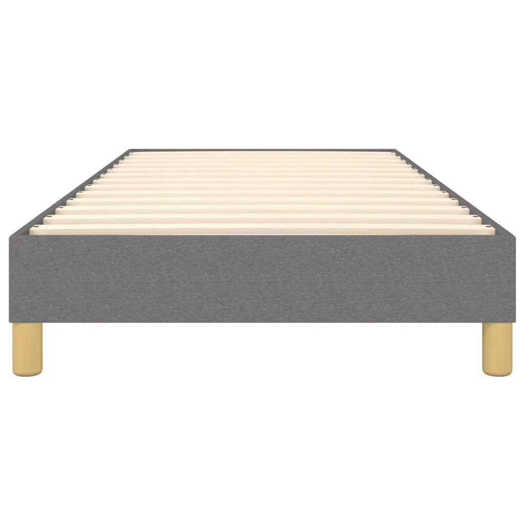 Giroletto a Molle Grigio Scuro 90x190 cm in Tessuto cod mxl 65246