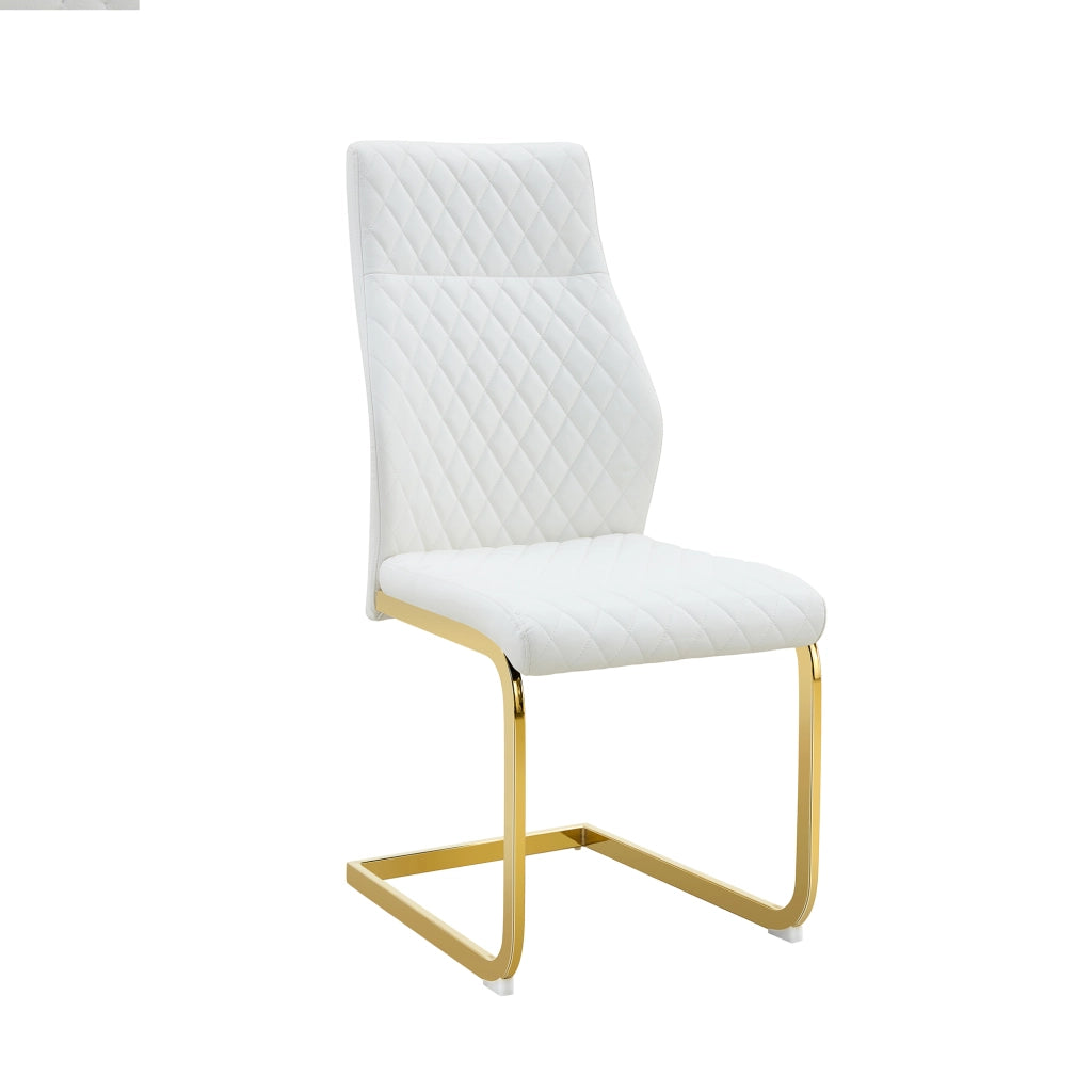 Tavolo da pranzo rotondo con 2 sedie, piano in MDF effetto noce, base in metallo dorato, per sala da pranzo 60 cm
