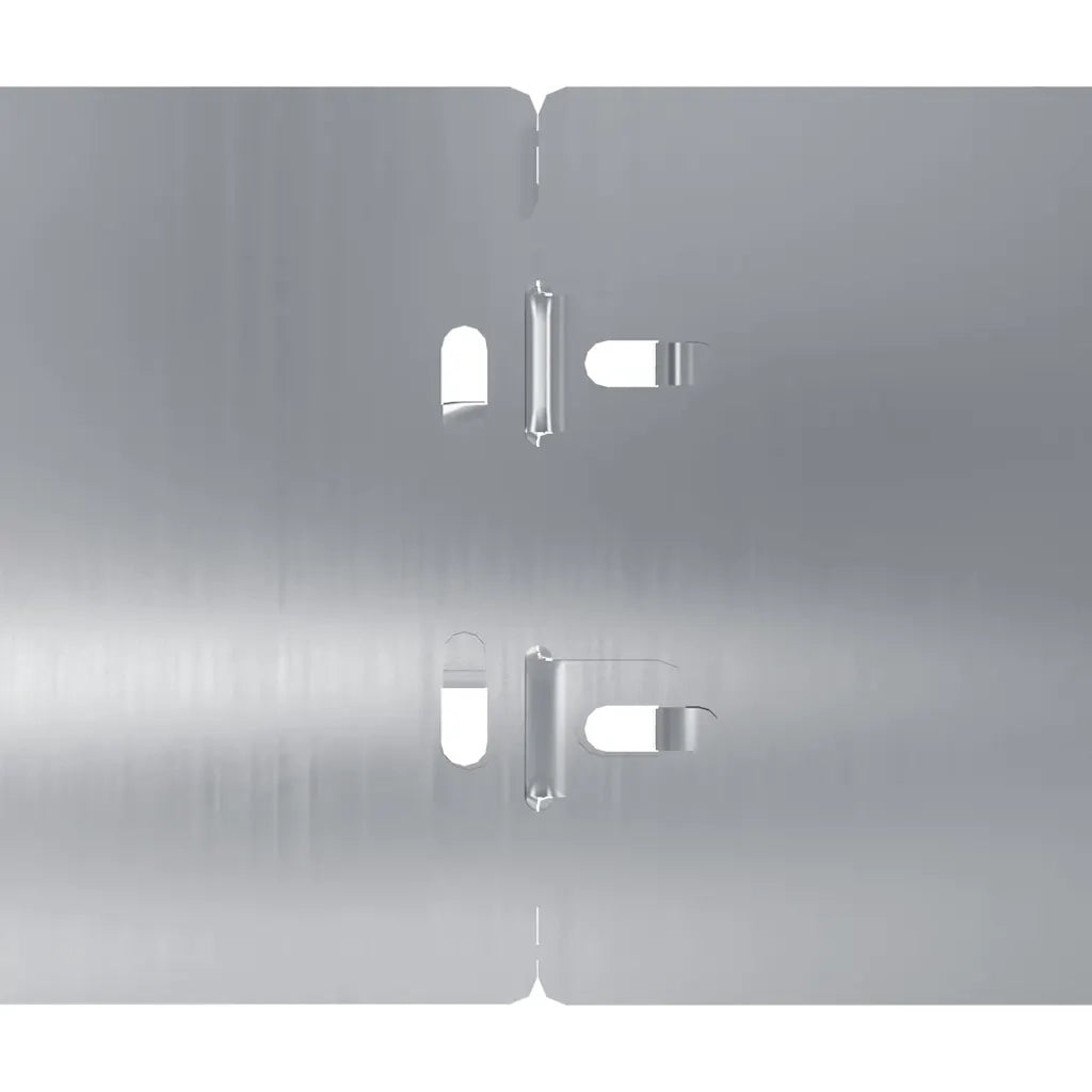 Bordure per Prato 10 pz 10x103 cm Acciaio Zincato