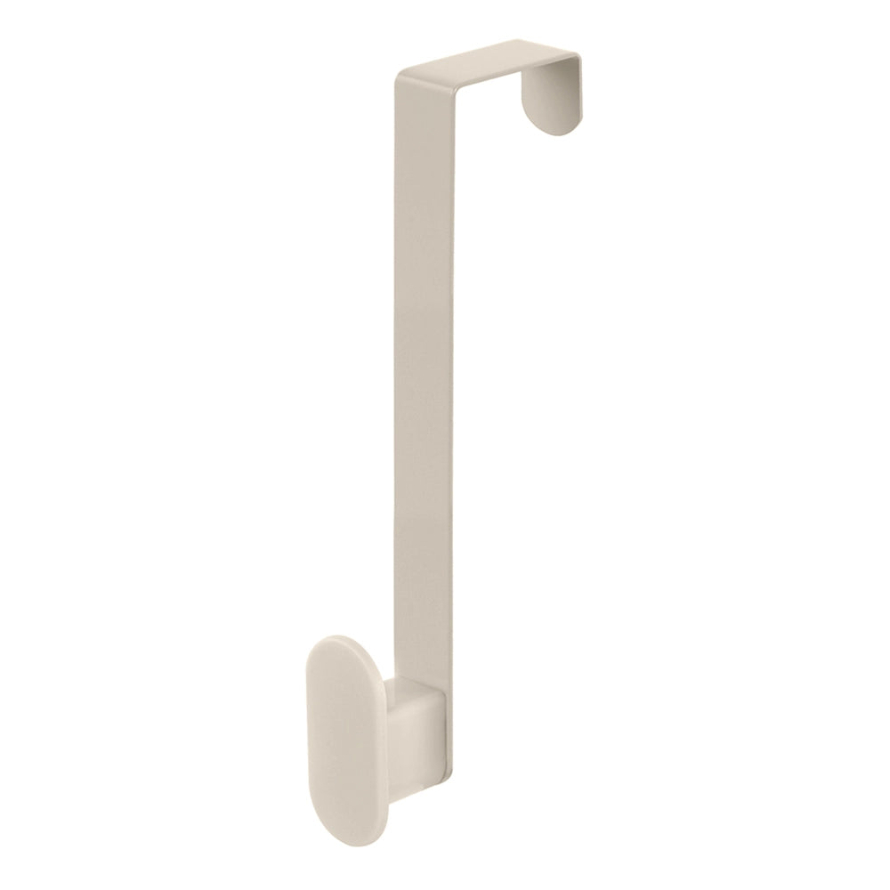Gancio bagno singolo in acciaio e plastica beige rettangolare Fiore