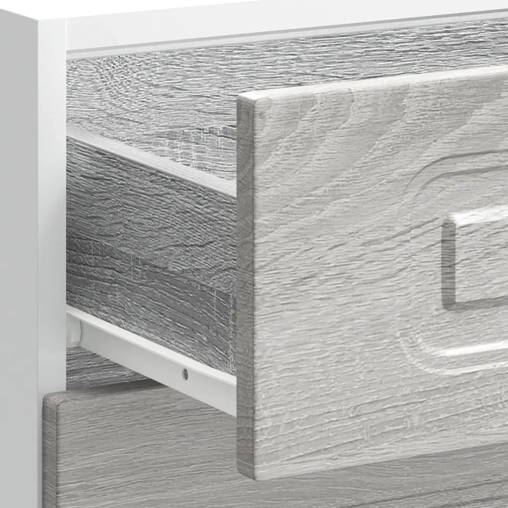 vidaXL Base da Cucina Kalmar Grigio Sonoma in Legno Multistrato