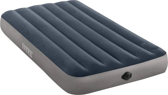 Letto aereazione 1 persona con struttura DureBeam e pompa a batterie - 99cm x 191cm x 25cm